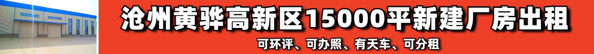 沧州黄骅高新区新建厂房出租